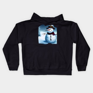 Snowman Kids Hoodie